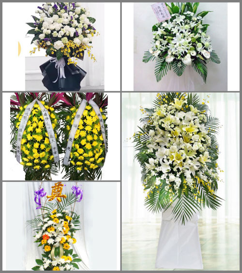 广东韶关市新丰县白事花篮预定